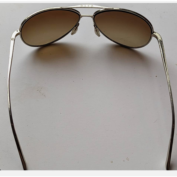 VINTAGE DITA Flight Titanium Sunglasses GOLD Rims Unisex JAPAN - Picture 12 of 12